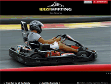 Tablet Screenshot of ibizakarting.com